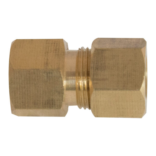 Compression Coupler 1/4" Female Thread to 3/8" Pipe
