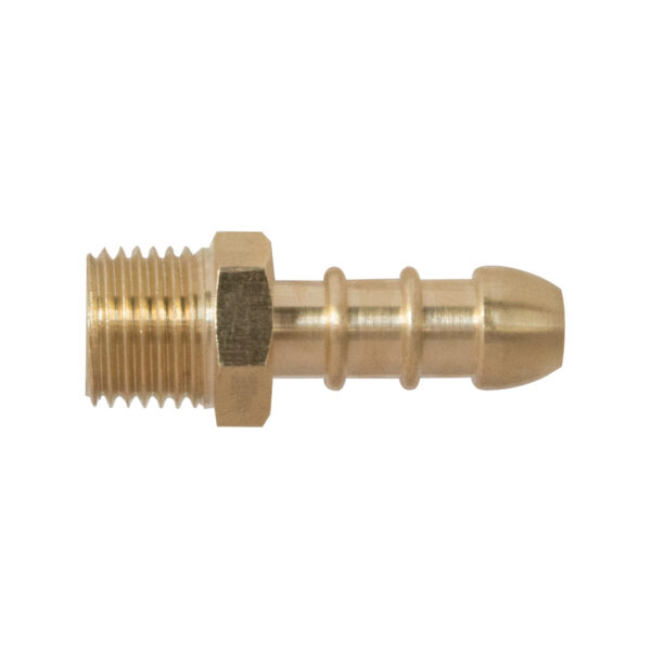 1/4" Male Hosetail for Burner Manifold